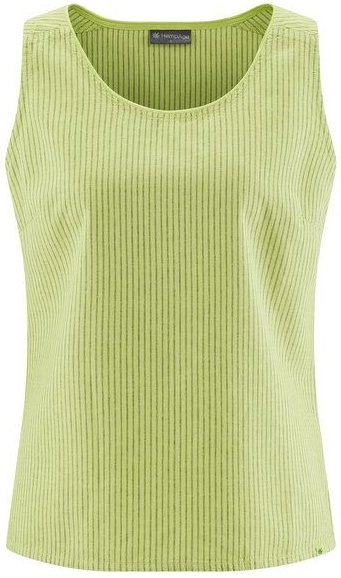 HempAge gestreiftes Tanktop Hanf/Biobaumwolle