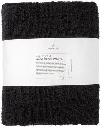 Originalhome Decke aus recycelter Baumwolle (200 x 130 cm)