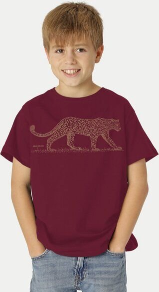 Peaces.bio - handbedruckte Biomode Bio-Kinder T-Shirt Leopard