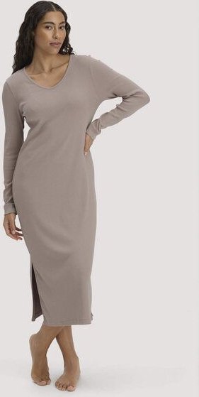 hessnatur Nachthemd Fitted SOFT RIB aus Bio-Baumwolle