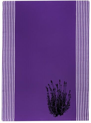 Hirschkind Bio & Fair-Trade-Geschirrtuch "Lavendel" lila