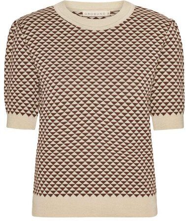 GROBUND Das Strick-T-Shirt Alva - GOTS zertifiziert