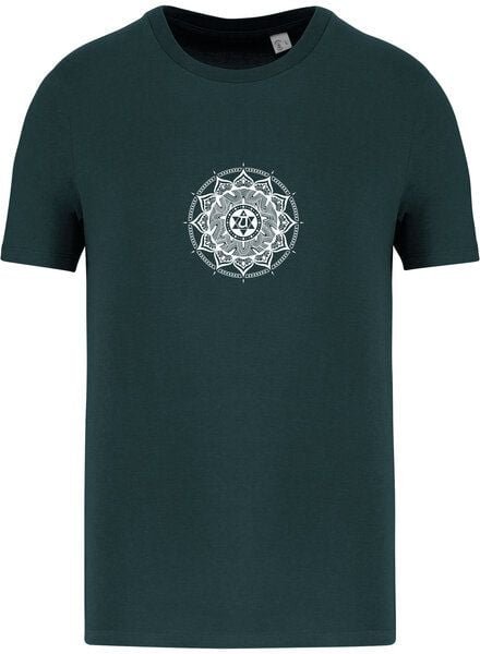 Brandless Basic Bio T-Shirt Anahata Chakra Nr. 4 ( 155g/m²) XXS - 5 XL