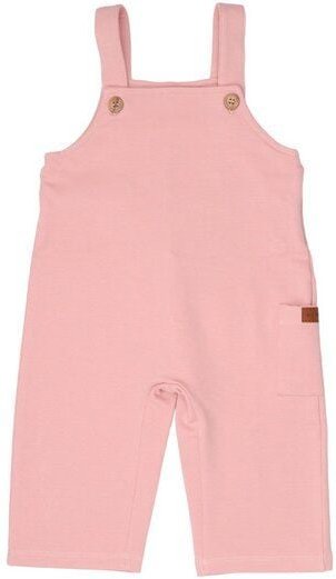 Kinder Latzhose GOTS zertifiziert – Rosa, weich & bequem, gut kombinierbar | von Walkiddy