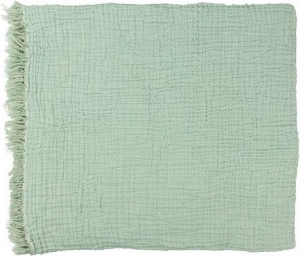 Yolunda Musselin Decke, Tagesdecke, Sofadecke Bio-Baumwolle in 4 Farben und 3 Größen