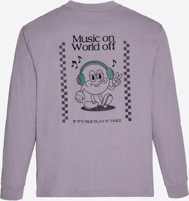 Thumbnail - Herren Longsleeve aus Bio-Baumwolle - PAPAYA MUSIC - recolution