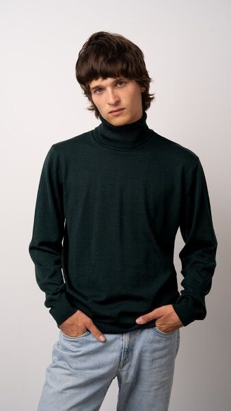 Thumbnail - Kopyto OCELOT - Herrenrollkragenpullover aus 100% Merinowolle Strickpullover