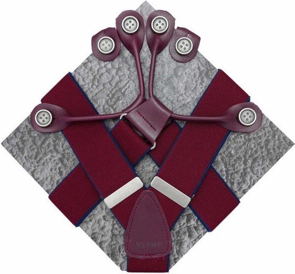 klYmp Hosenträger 'classic' uni streifen