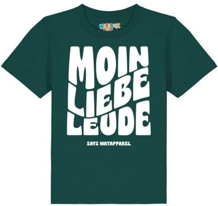 watabout.kids T-Shirt Kinder Moin liebe Leude