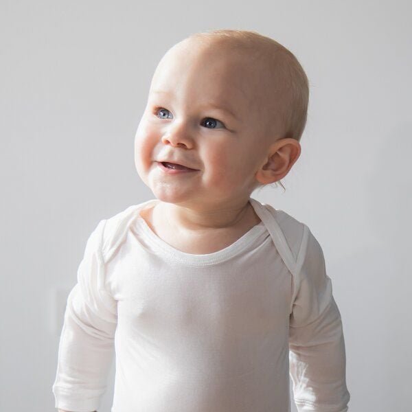 Kokon Zwo Baby Langarmbody 100% Seide (peacesilk)