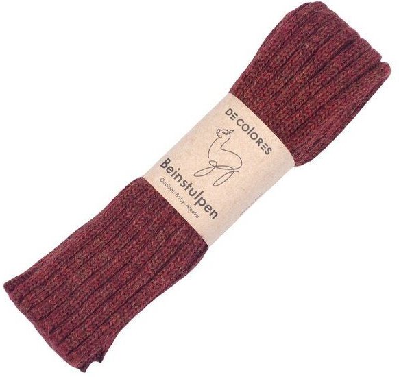 De Colores Beinstulpen aus Alpaka