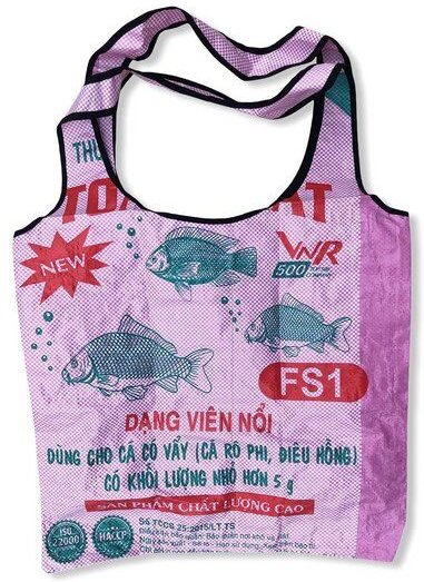 Beadbags Einkaufstasche Ri43 recycelter Reissack