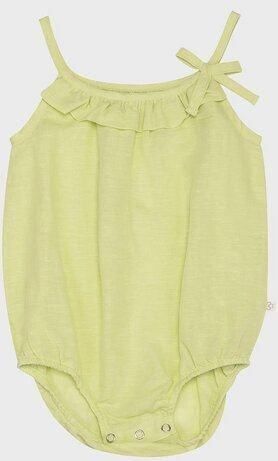 OrganicEra Bio-Hanf-Baby-Bodysuit mit Rüschen