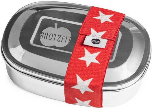 Brotzeit Edelstahl Lunchbox Magic, mit herausnehmbarem Trennsteg