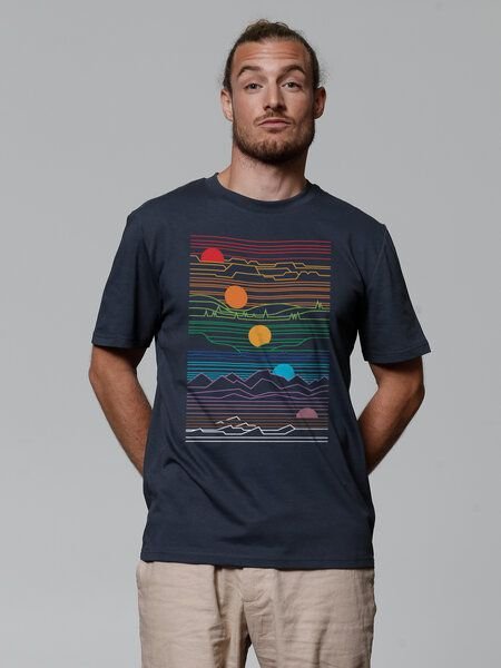 watapparel T-Shirt Unisex Sun And Moon