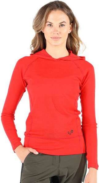 Woolona Langarm Hoodie - SONATRA - 100% Merinowolle