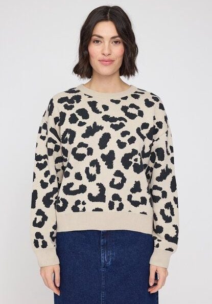 Mazine Baumwollstrickpullover Leo