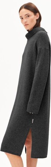 Thumbnail - ARMEDANGELS ARADIAA - Damen Strickkleid aus recyclem Bio-Woll Mix