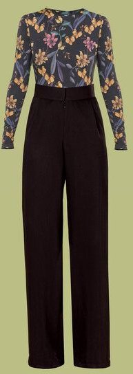 Thumbnail - Atelier SNOW Set Langärmliger Body + Marlenehose Elena aus Bio-Lyocell