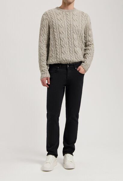 MUD Jeans Herren Jeans Tapered "Hank - Stone Black"