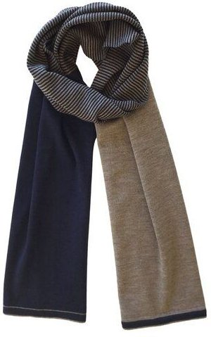 austriandesign.at RingelSchal aus extrafeiner Merinowolle
