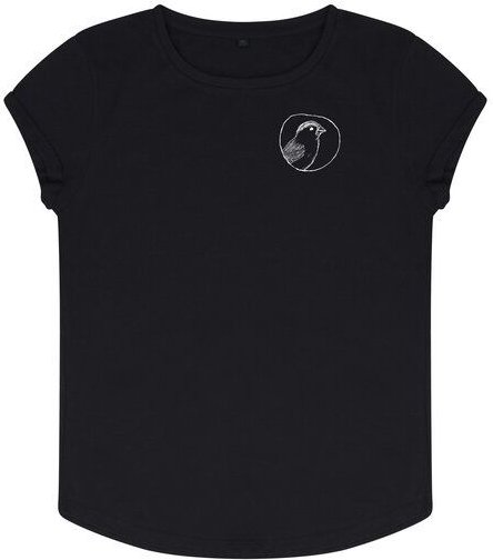 ilovemixtapes Kleiner Spatz Frauen T-Shirt aus Biobaumwolle