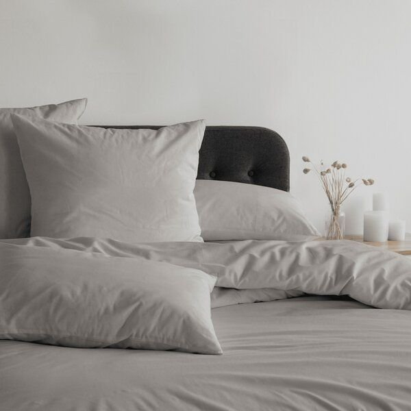 Schlafgut Bettwäscheset Knitted Jersey - 95% Biobaumwolle, 5% Elasthan - uni