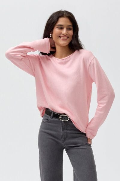 People Wear Organic Sweatshirt, uni, Bio-Baumwolle