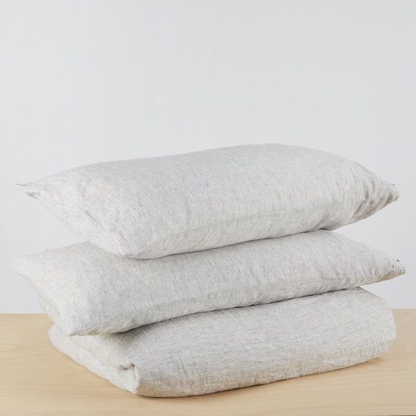 By Native Kopfkissenbezug, 100% Leinen, stonewashed | 80x80 | 40x80 | 50x70