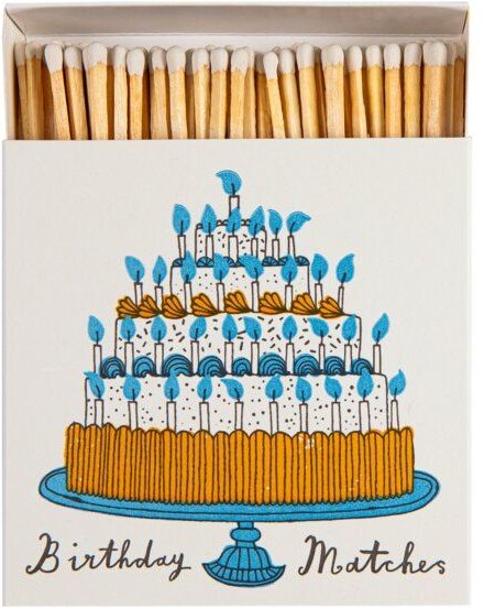 Archivist Birthday Matchbox Streichhölzer