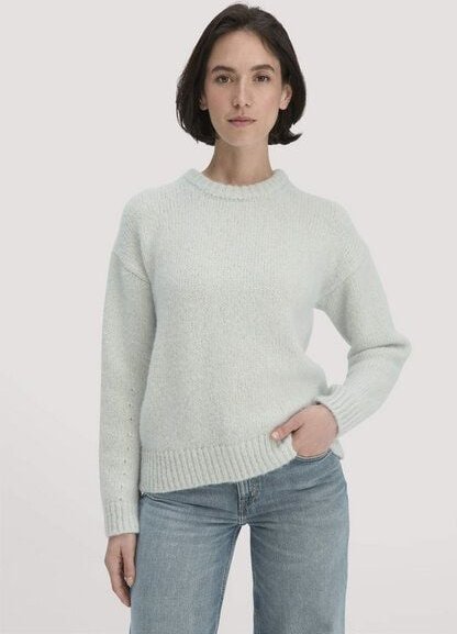 hessnatur Strick Pullover Relaxed aus Alpaka mit Bio-Baumwolle
