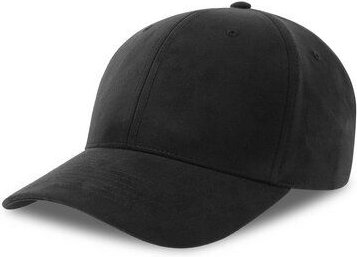 Atlantis Headwear Atlantis Cap Kappe Wildleder Imitat Baseballkappe aus recyceltem Polyester mit verstellbarem Metallver...