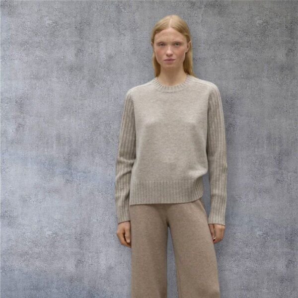 ECOALF Strickpullover EUCALIPTUS Rundhals women