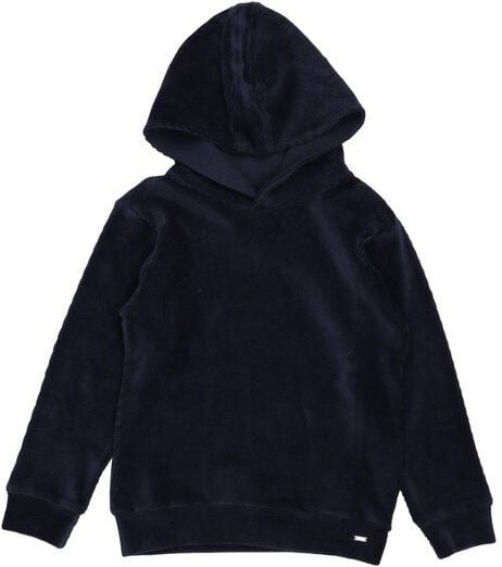Walkiddy Cord Navy Bio-Baumwoll-Kinder-Hoodie Blau - GOTS-zertifiziert, Umweltfreundlich & Hautfreundlich