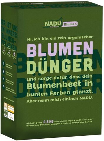 NADU Naturdünger Organischer Blumendünger (Granulat)