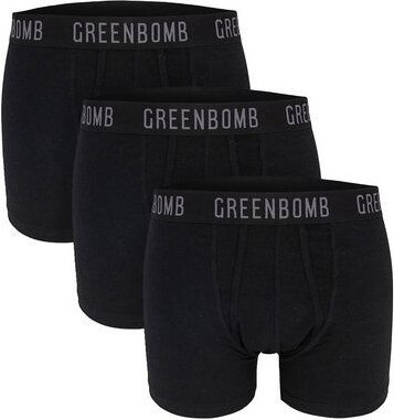 GREENBOMB Basic 3x Trunk - Gemütliche Trunk aus Bio-Baumwoll Mix / GOTS / Fair & Vegan