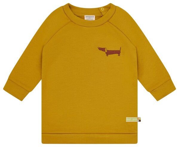 loud + proud Babys & Kinder Weiches Sweatkleid, GOTS-zertifiziert