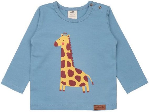 Öko Mini Safari Shirt Blau - GOTS-Zertifiziert, 95% Bio-Baumwolle, Nachhaltig & Fair Produziert, Kinderfreundlich – Walk...