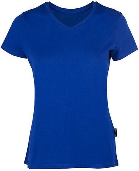 HRM Damen Ladies Luxury V-Neck T-Shirt