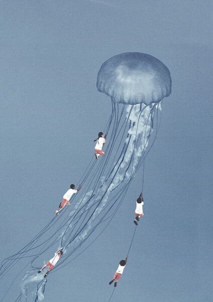 Photocircle Wandbild / Kunstdruck / Poster / Leinwand - We came home smiling