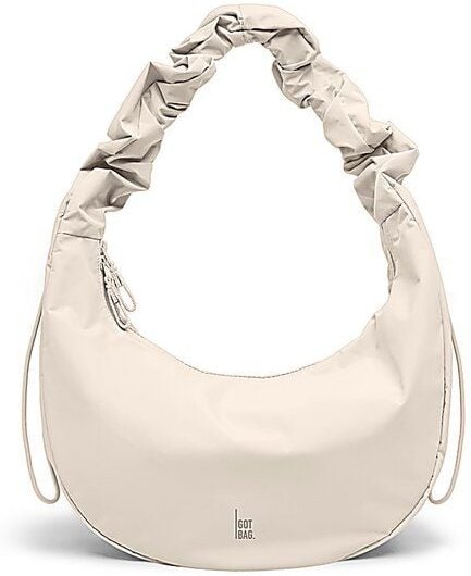 GOT BAG Moon Bag Ruffle Handtasche Umhängetasche mit gerüschtem Griff