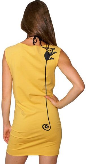 HANDGEDRUCKT "Teeny Weeny Goblin" Bio-Kleidchen