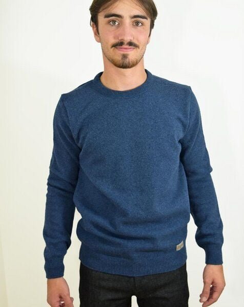 Aatise Rundhals Herrenpullover Zyclos aus recycelter Wolle