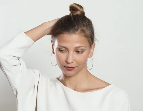 BELLYBIRD Jewellery CREOLEN - Oval, gehämmert, M/L