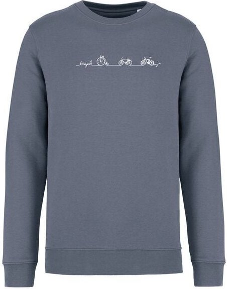 Brandless Basic Bio Unisex Sweatshirt Nr.3 Bicycle Line 350g/m²