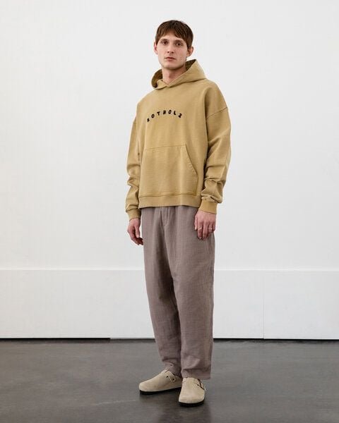 Rotholz Logo Hoodie Bio Baumwolle