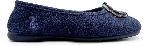 Veganer Hausschuh "thies ® Eco Ballerina" aus recycelten PES, fair produziert