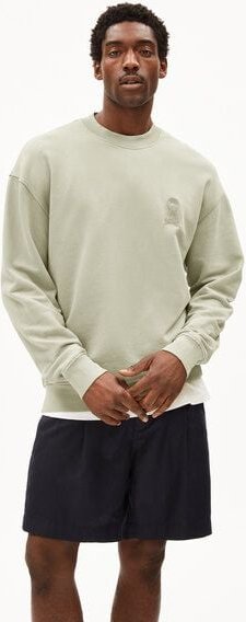 ARMEDANGELS EMAAL CREWNECK GMT DYE - Herren Sweatshirt aus Bio-Baumwolle