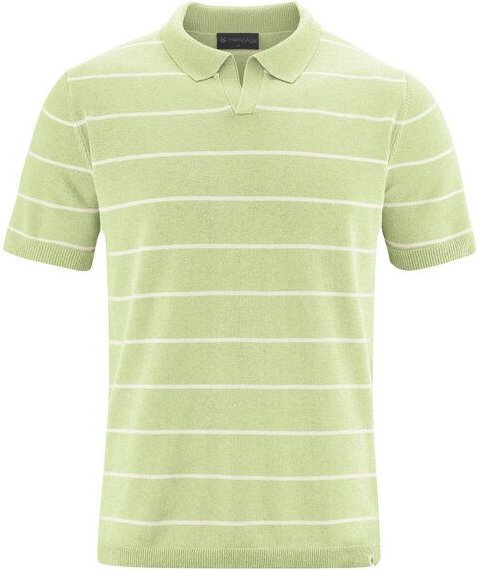 HempAge Herren Strick-Polo Hanf/Biobaumwolle