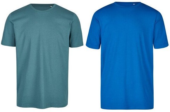 Brandless Basic Bio T-Shirt (Men Nr.3 ) Doublepack GOTS